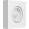 Ekena Millwork Standard Sedgwick Bullseye Rosette with Square Edge, 4"W x 4"H x 1"P ROSP040X040X100SDG02 - alternate 1